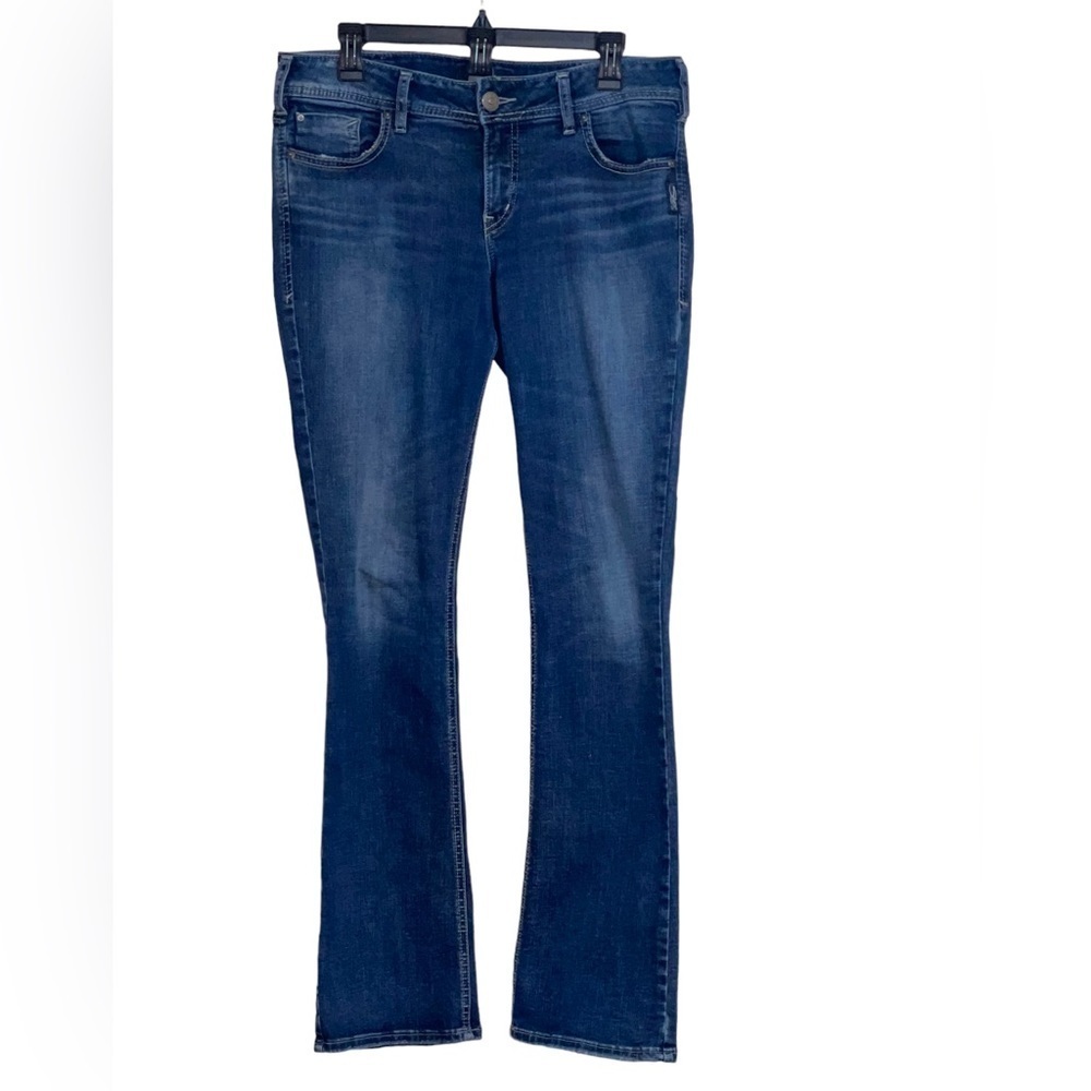 Silver Elyse Slim bootcut jeans. Size 31 x 33 GUC - Picture 3 of 7